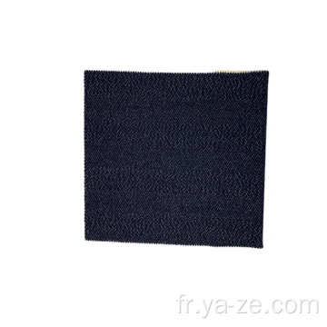 Vente chaude en laine Twill Herringbone Fabric Navy Tissu